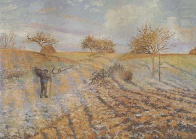 Camille Pissaro Harfrost (mk06) china oil painting image